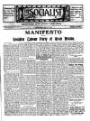 Socialist (Edinburgh) Monday 01 January 1906 Page 1