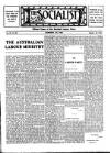 Socialist (Edinburgh) Thursday 01 July 1909 Page 1