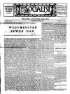 Socialist (Edinburgh) Sunday 01 December 1912 Page 1