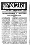 Socialist (Edinburgh) Thursday 02 February 1922 Page 1