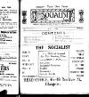 Socialist (Edinburgh) Tuesday 01 May 1923 Page 1