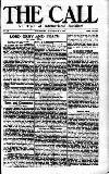 Call (London) Thursday 02 November 1916 Page 1