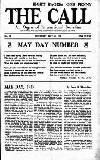 Call (London) Thursday 01 May 1919 Page 1