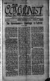 Communist (London) Thursday 16 September 1920 Page 1