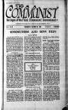 Communist (London) Thursday 07 October 1920 Page 1