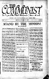 Communist (London) Thursday 21 October 1920 Page 1