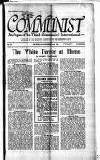 Communist (London) Thursday 02 December 1920 Page 1