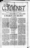 Communist (London) Thursday 09 December 1920 Page 1