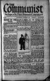 Communist (London) Saturday 25 June 1921 Page 1