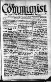 Communist (London) Saturday 14 January 1922 Page 1
