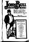 John Bull Saturday 16 February 1907 Page 1