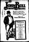 John Bull Saturday 03 October 1908 Page 1