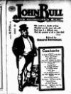 John Bull Saturday 10 October 1908 Page 1