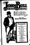 John Bull Saturday 08 January 1910 Page 1