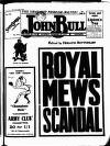 John Bull Saturday 13 December 1919 Page 1