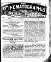 Kinematograph Weekly Thursday 24 October 1907 Page 1
