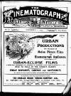 Kinematograph Weekly Thursday 21 November 1907 Page 1