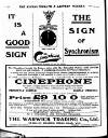 Kinematograph Weekly Thursday 25 February 1909 Page 24