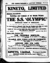 Kinematograph Weekly Thursday 20 October 1910 Page 26