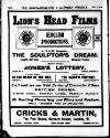 Kinematograph Weekly Thursday 03 November 1910 Page 28