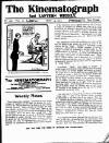 Kinematograph Weekly Thursday 14 November 1912 Page 3