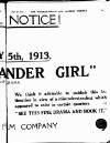 Kinematograph Weekly Thursday 28 November 1912 Page 39