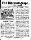 Kinematograph Weekly Thursday 06 March 1913 Page 1