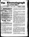Kinematograph Weekly Thursday 14 December 1916 Page 3