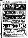 Kinematograph Weekly Thursday 22 November 1917 Page 1