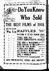 Kinematograph Weekly Thursday 12 December 1918 Page 148