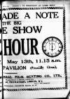 Kinematograph Weekly Thursday 08 May 1919 Page 162