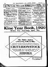 Kinematograph Weekly Thursday 04 September 1919 Page 112