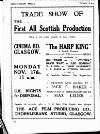 Kinematograph Weekly Thursday 13 November 1919 Page 142