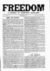 Freedom (London) Wednesday 01 February 1888 Page 1