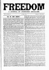 Freedom (London) Friday 01 June 1888 Page 1