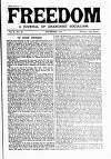 Freedom (London) Saturday 01 December 1888 Page 1