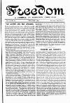 Freedom (London) Sunday 01 February 1891 Page 1