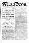 Freedom (London) Sunday 01 March 1891 Page 1