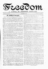 Freedom (London) Thursday 01 December 1898 Page 1