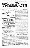 Freedom (London) Wednesday 01 March 1899 Page 1