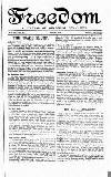 Freedom (London) Saturday 01 August 1908 Page 1