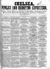 Chelsea & Pimlico Advertiser Saturday 28 July 1860 Page 1