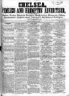 Chelsea & Pimlico Advertiser Saturday 04 August 1860 Page 1