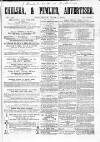 Chelsea & Pimlico Advertiser Saturday 01 June 1861 Page 1