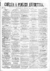 Chelsea & Pimlico Advertiser Saturday 28 March 1863 Page 1