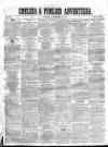 Chelsea & Pimlico Advertiser Saturday 23 September 1865 Page 1