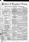 Kingsland Times and General Advertiser Saturday 21 March 1863 Page 1