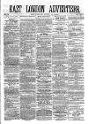 East London Advertiser Saturday 18 July 1863 Page 1