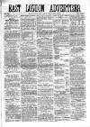 East London Advertiser Saturday 22 August 1863 Page 1