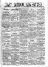 East London Advertiser Saturday 09 January 1864 Page 1
